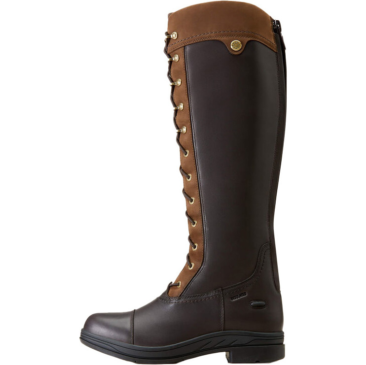 Ariat Damen Coniston Max Wasserdicht Gefüttert Country Stiefel 10047005 - Ebony Brown